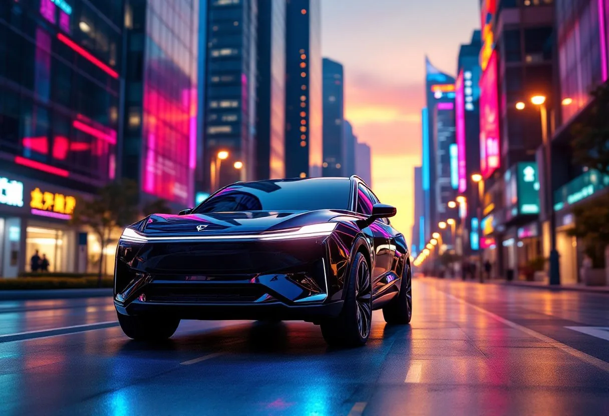 BYD Song Plus EV 2023 — Шэньчжэнь